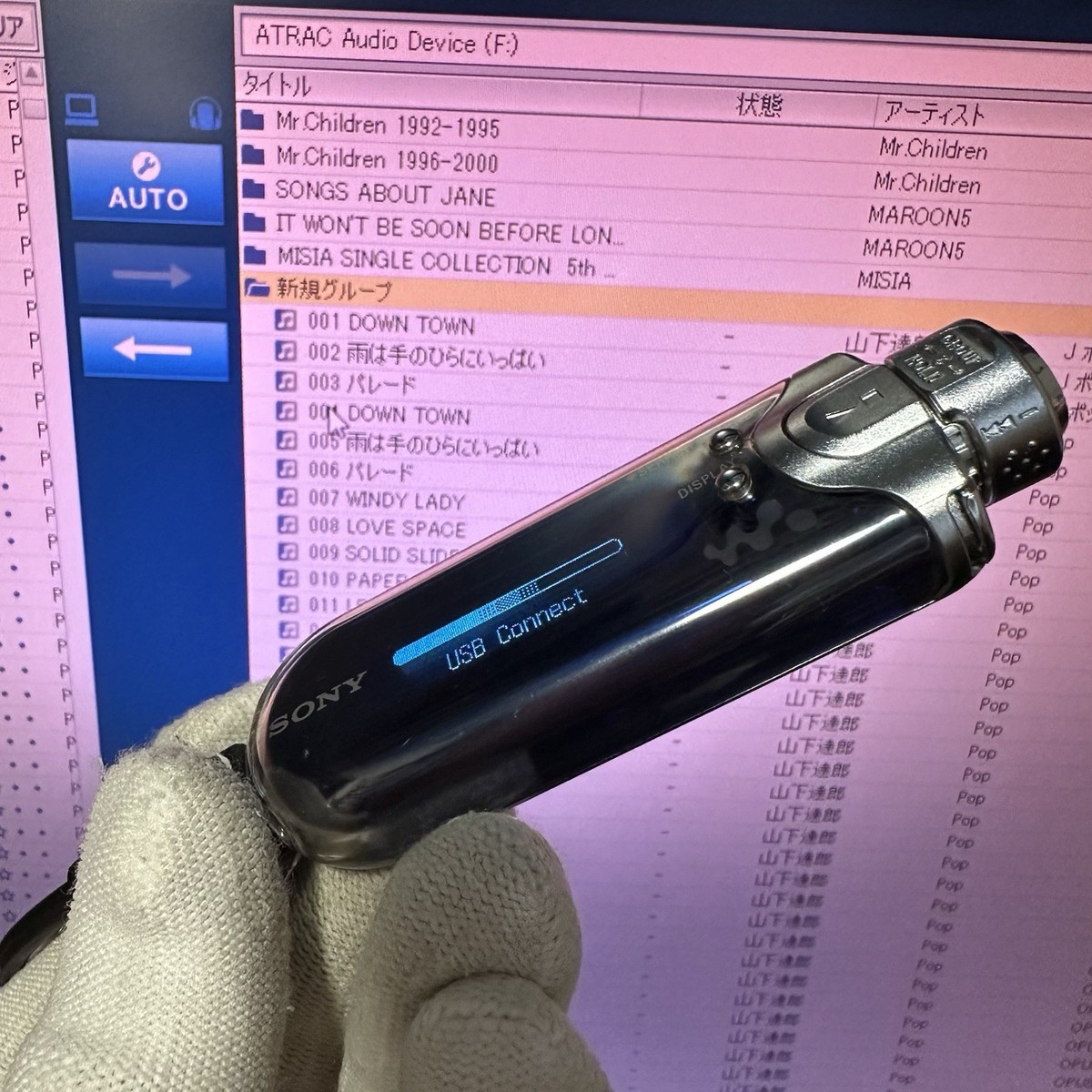 NW-E407 SONY Net Work Walkman MP3 Player 1GB Blue Fully Working | eBay