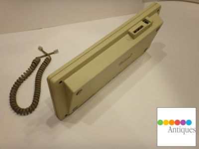 Apple Keyboard and Cable for Macintosh 128k 512k Mac Plus RARE