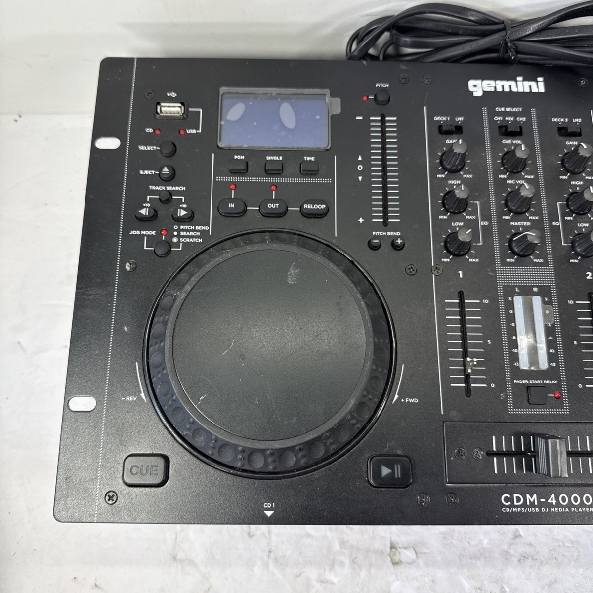 Gemini CDM-4000 DJ Double Deck Controller for sale online | eBay
