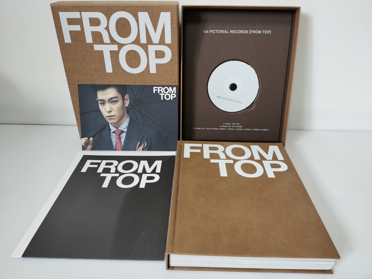 BIGBANG T.O.P FROM TOP 1st PICTORIAL RECORDSFirst Photobook& DVD
