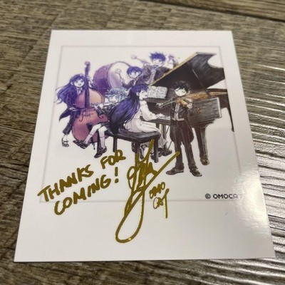 OMORI 3rd Anniversary Concert Pamphlet Bonus Polaroid-style Card