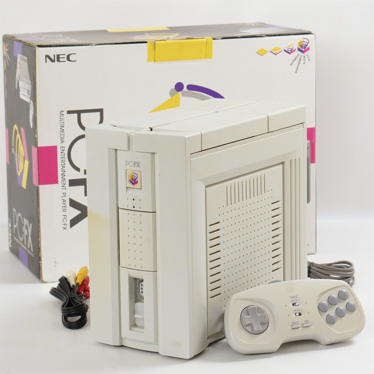 PC-FX Console Boxed NEC Tested System JAPAN Game 5804651YB