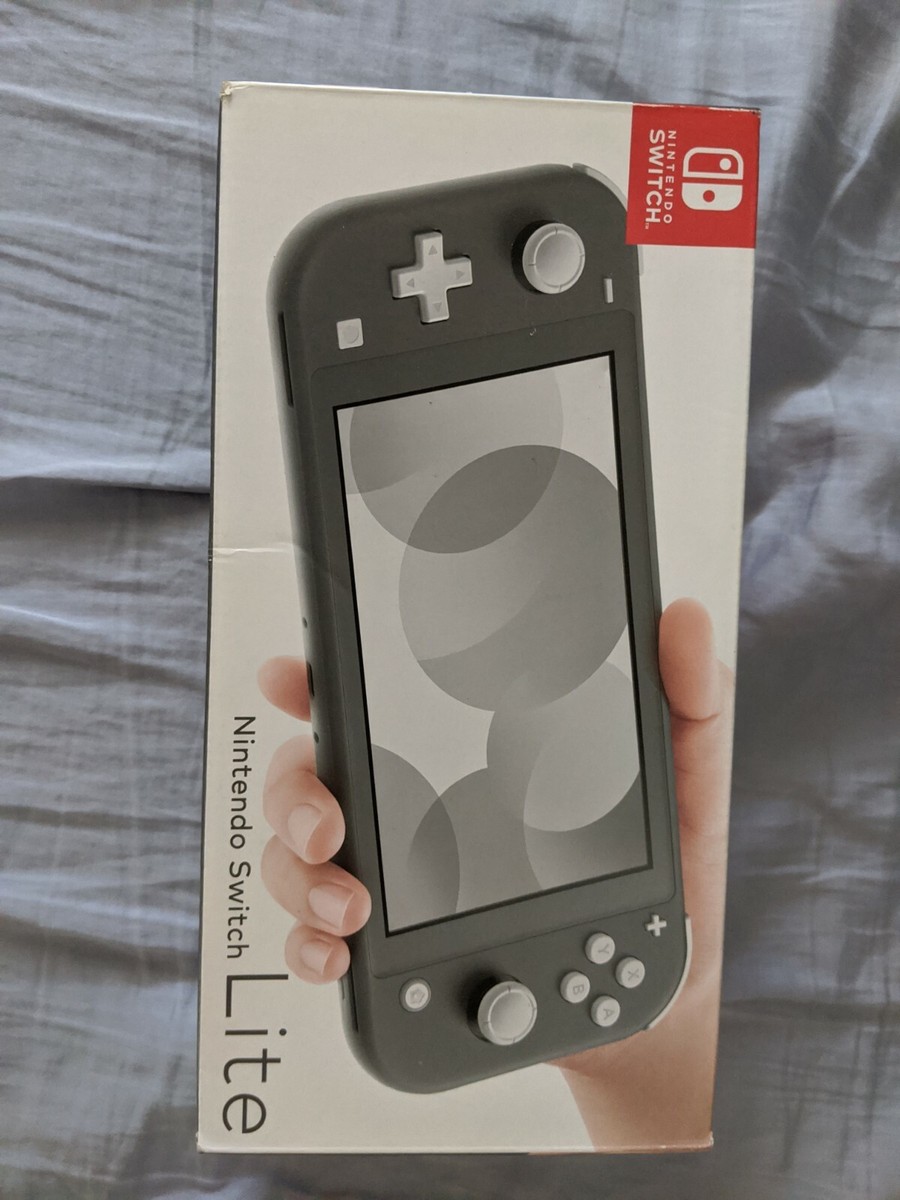 NINTENDO SWITCH LITE ~ GRAY Handheld Video Game Console Grey NEW