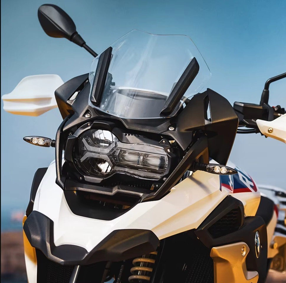 BMW R1250GS & Adv LED Headlight Assembly Replaces the OEM halogen