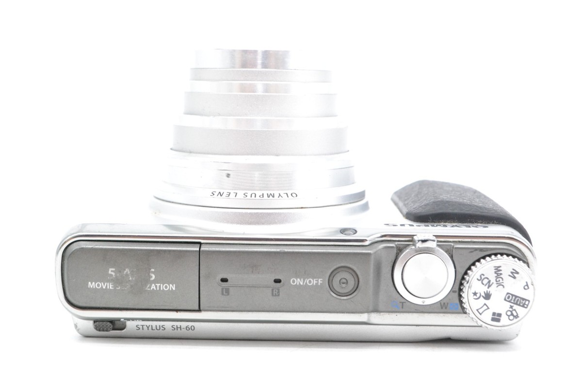 Olympus Stylus SH-60 Silver 16.0MP Compact Digital Camera 24x Zoom