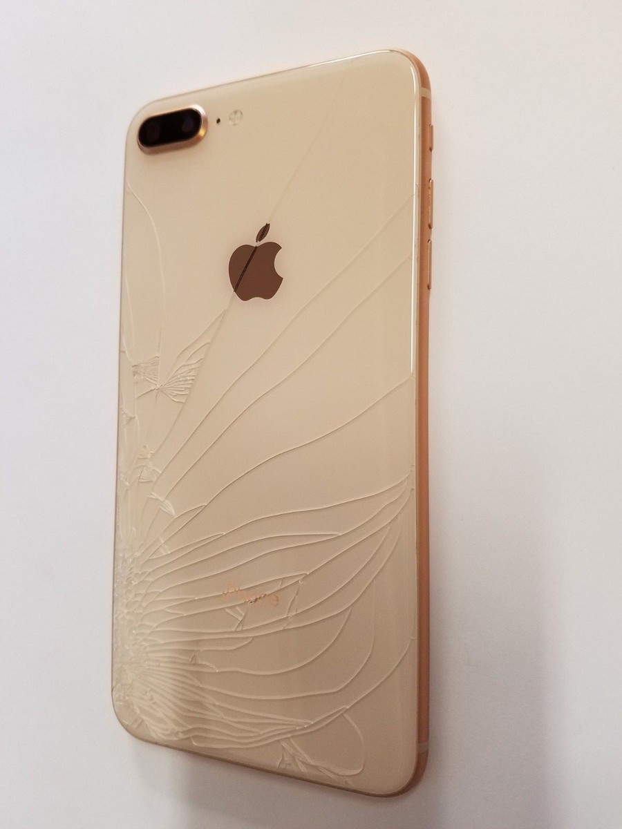 iPhone 8 64GB ゴールド 背面ひび割れ iPhone 8 64GB ゴールド 背面