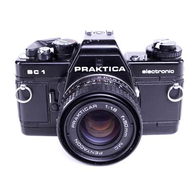 Praktica BC 1 Camera | Pentacon 50mm f2.4 lens | Black | Germany