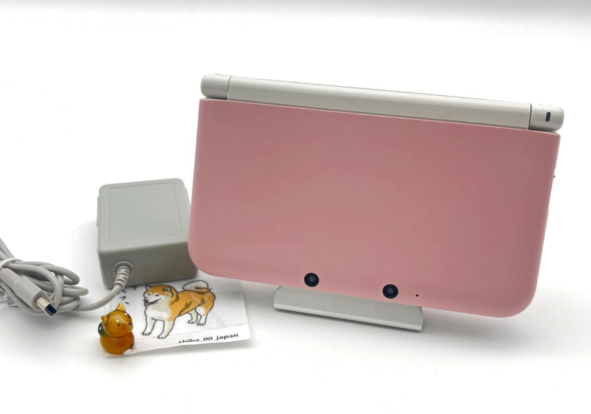 Nintendo 3DS XL LL Pink White SPR-001 Console Japanese ver. | eBay