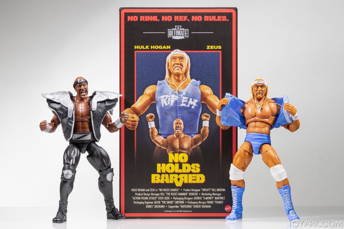 SDCC 2022 Mattel WWE Elite No Holds Barred VHS 2-pack - HULK HOGAN