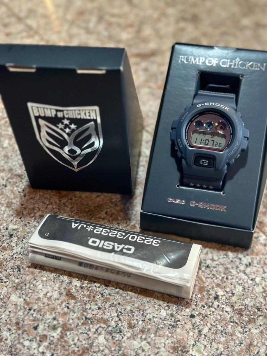 CASIO G-SHOCK DW-6900FS BUMP OF CHICKEN dw6900 BOC watch limited