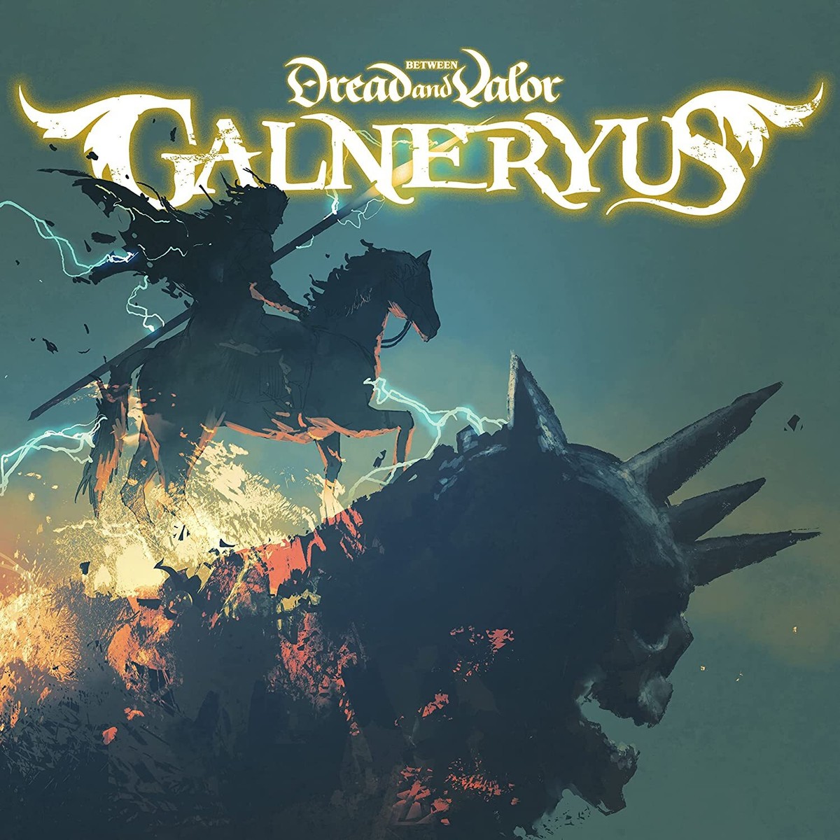 GALNERYUS BETWEEN DREAD AND VALOR 2023 Album CD + DVD Ltd/E New J