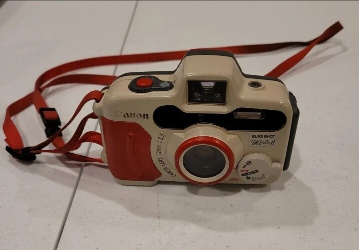 Canon Sure Shot WP-1 Underwater 35mm Point and Shoot Camera | eBay