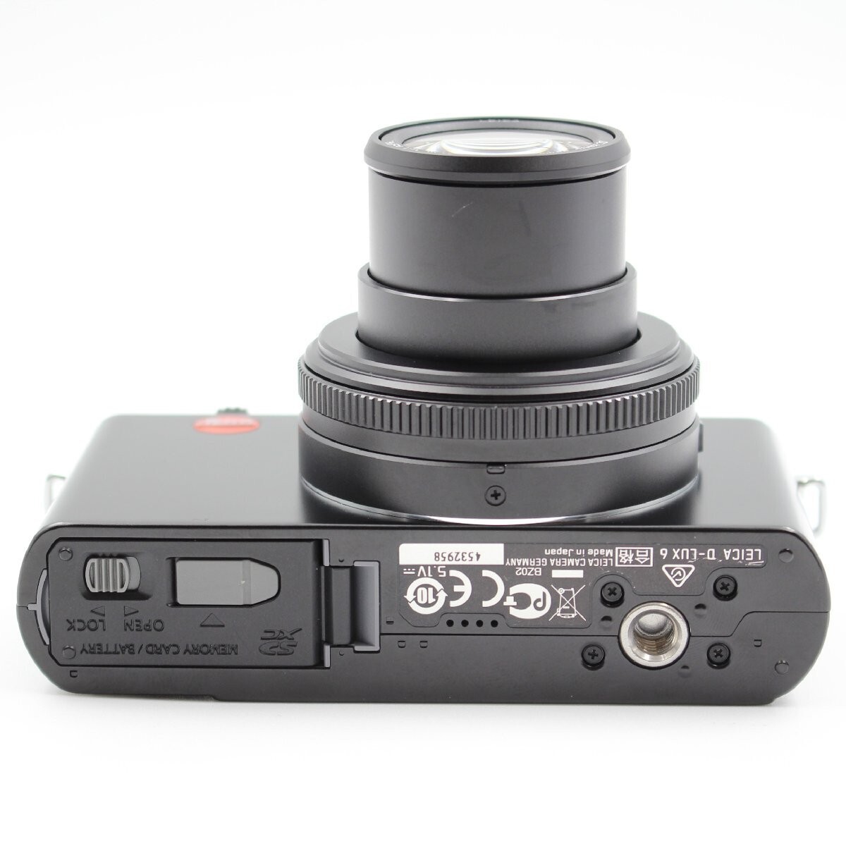 Near-MINT] Leica D-LUX 6 10.1 MP Compact Digital Camera Black