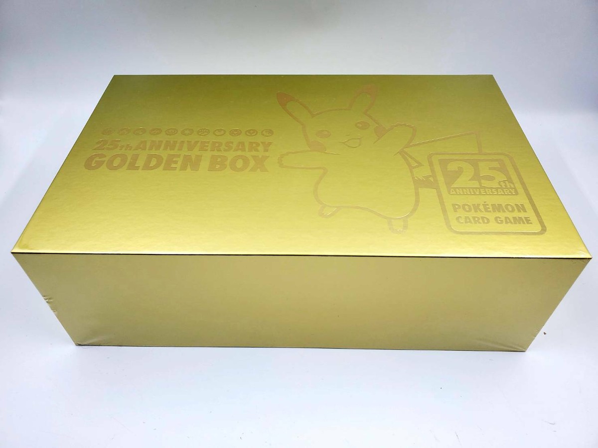 Pokemon Card 25th Anniversary Golden Box Celebration Japan Limited