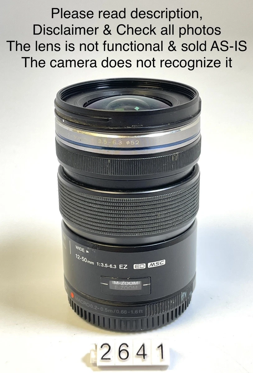 Olympus 12-50mm f/3.5-6.3 Camera Lenses for sale | eBay
