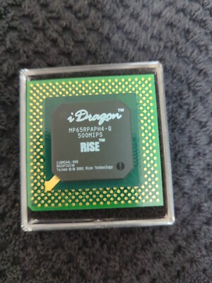 Rare RISE iDragon MP6 CPU Socket 7 PR266 200Mhz | eBay