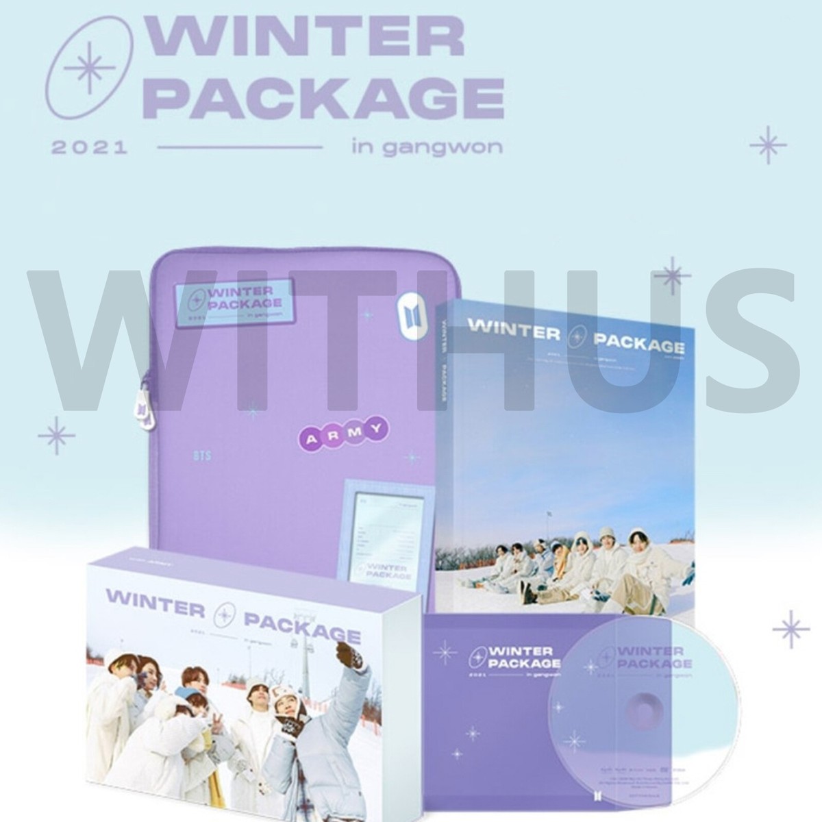 BTS 2021 Winter Package Full Set DVD & Photobook Official MD