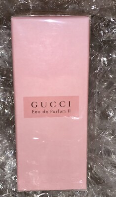 Gucci II 1oz Edp Spray Women Perfume. New & Boxed. Sealed. RARE