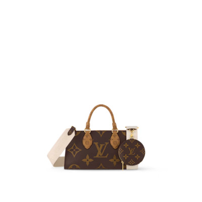 NIB Louis Vuitton OnTheGo East West Brown M46653 💯% Authentic