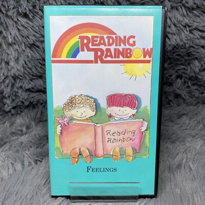 Reading Rainbow: Feelings VHS Tape LeVar Burton PBS Kids