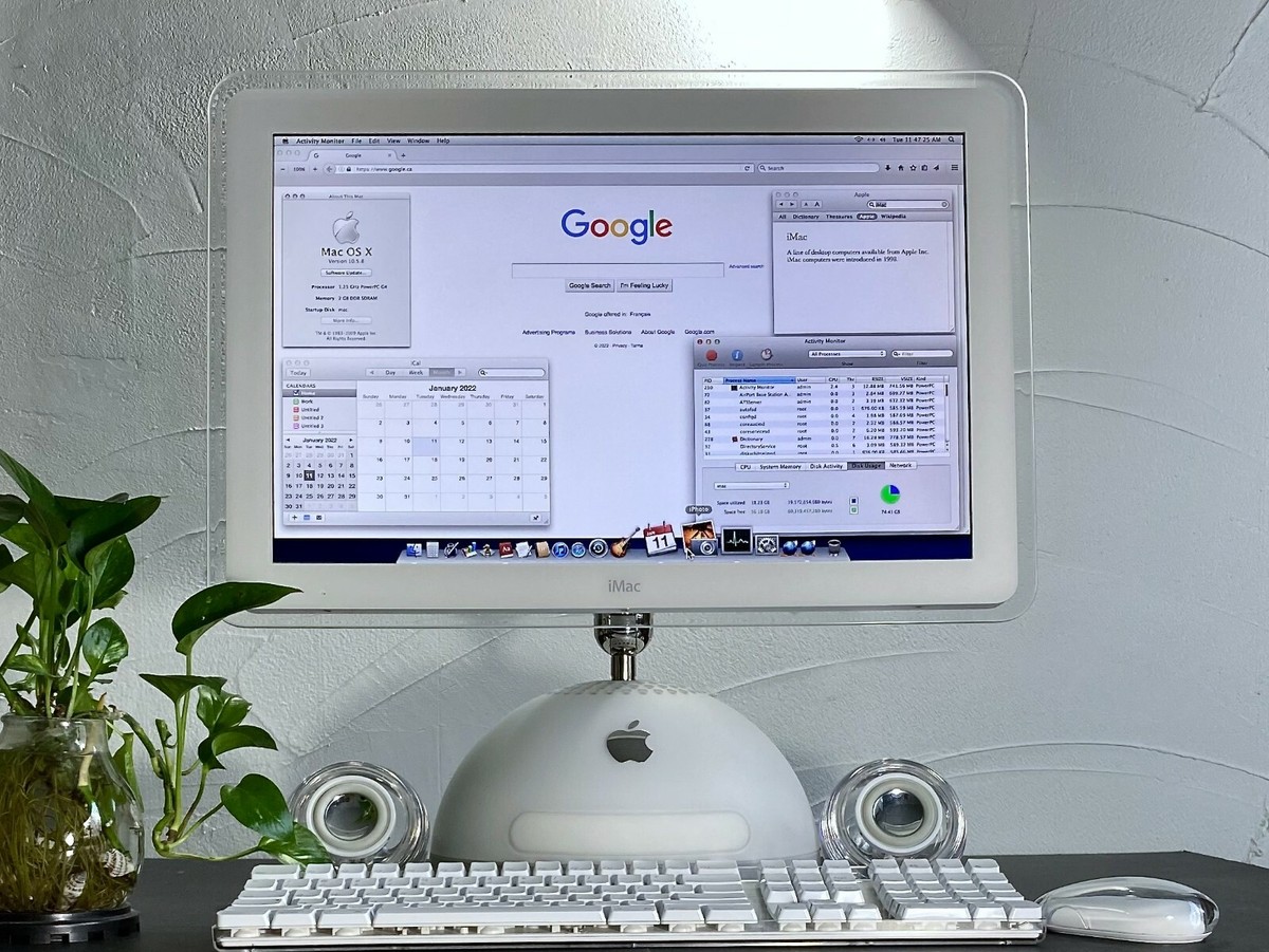 The Iconic 2003 Apple iMac G4 20