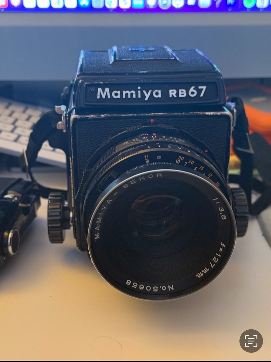 Mamiya RB67 Pro S Medium Format SLR Film Camera with 127mm Lens | eBay