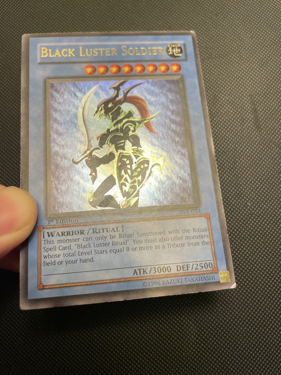 YUGIOH! Black Luster Soldier 1st Edition SYE-024 Ultra Rare NA