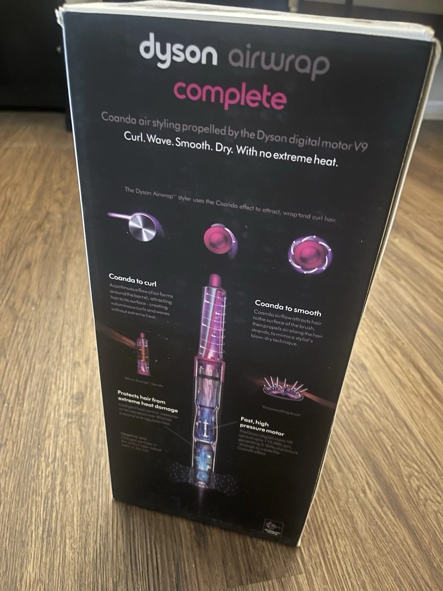 Dyson Airwrap Complete Hair Styler Set - Nickel/Fuchsia for sale