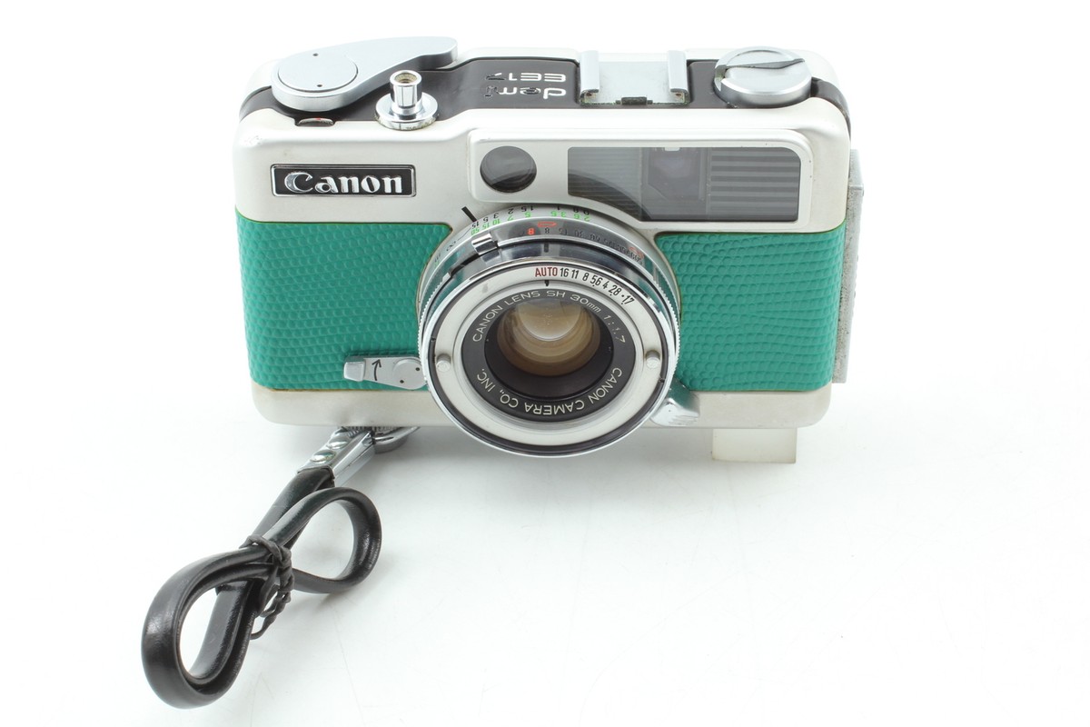 Exc+3, L-Green] Canon Demi EE17 Half Frame Camera 30mm F1.7 Meter