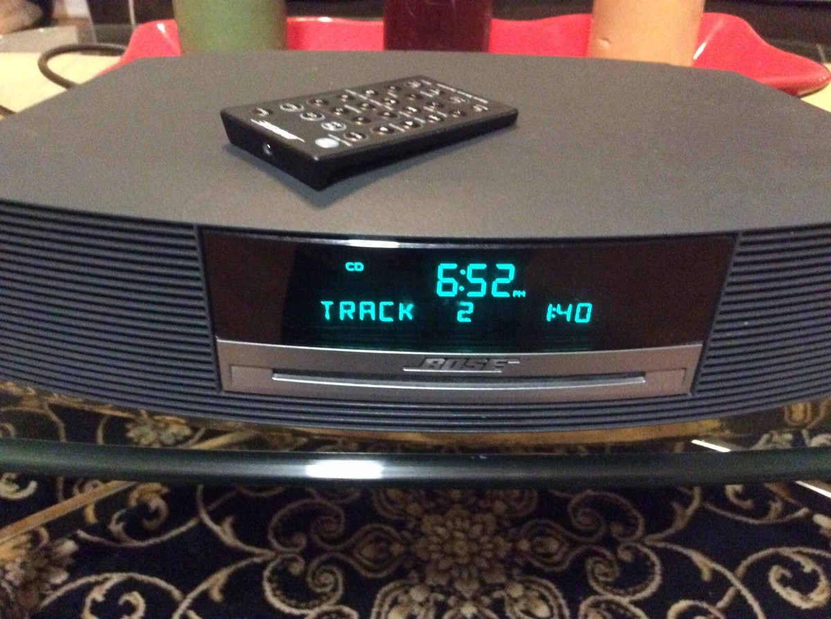 Bose Wave Music System Graphite AWRCC1 W Remote CD Skips As Is