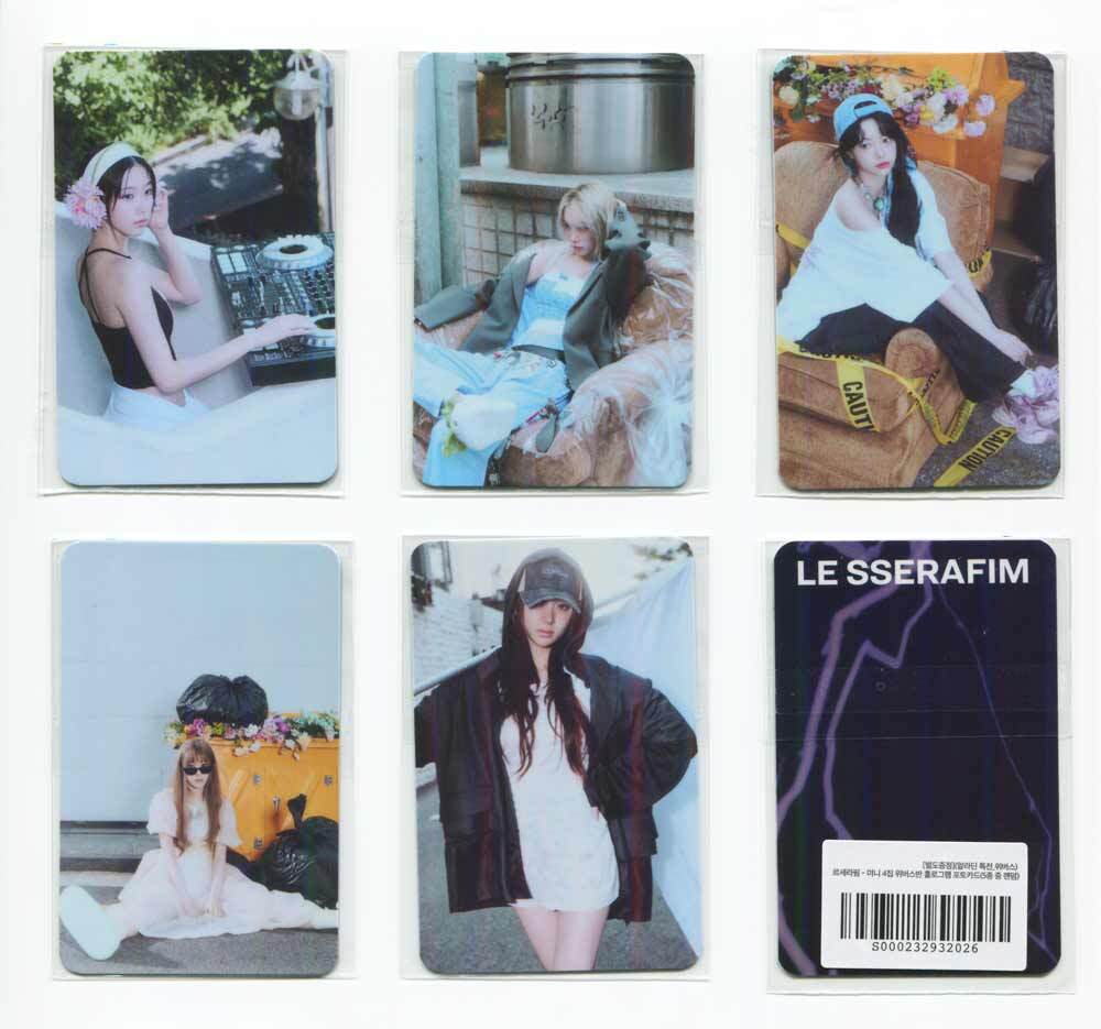 LE SSERAFIM - 4th Mini CRAZY [ALADIN] PREORDER EXCLUSIVE OFFICIAL