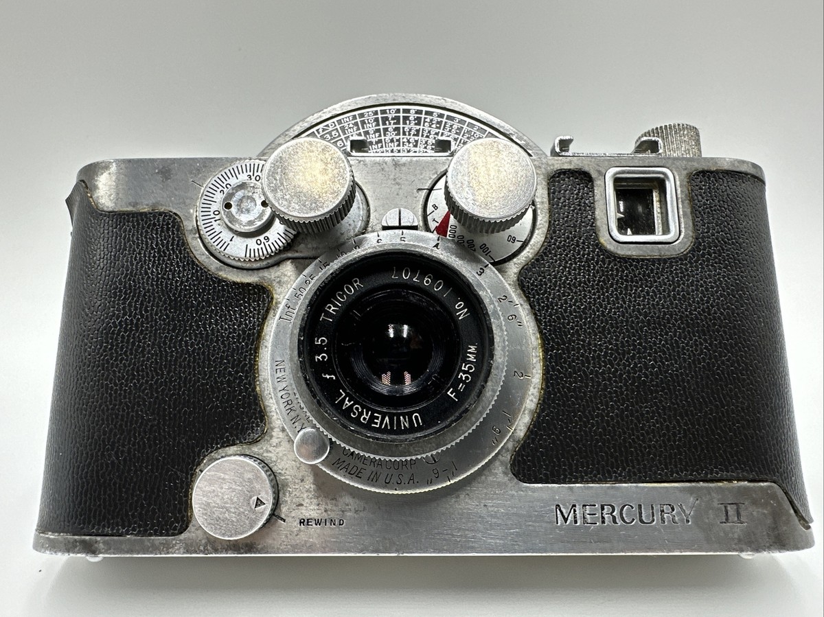 Mercury II Model CX Half Frame 35mm Film Camera With Lens | eBay