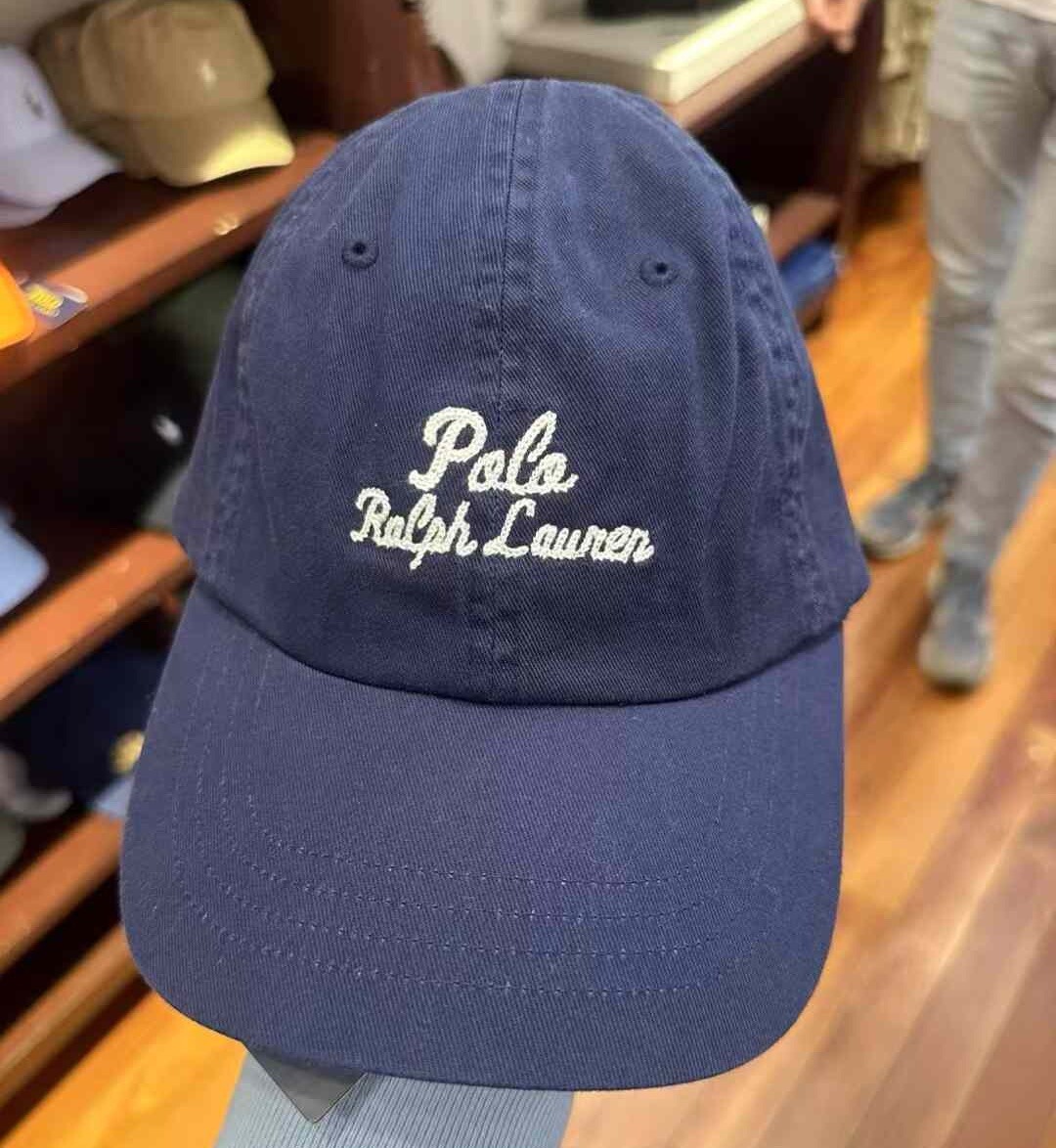 Polo Ralph Lauren Unisex Navy Cursive Script Logo Chino Twill