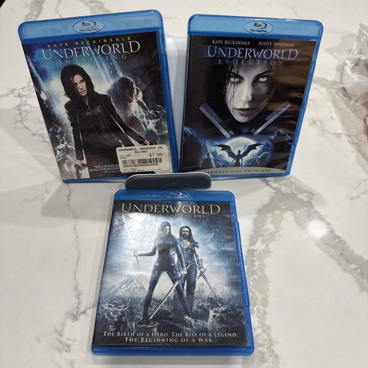 Underworld 3 Movie Set! (Blu-ray) Rise Of The Lycans Awakening