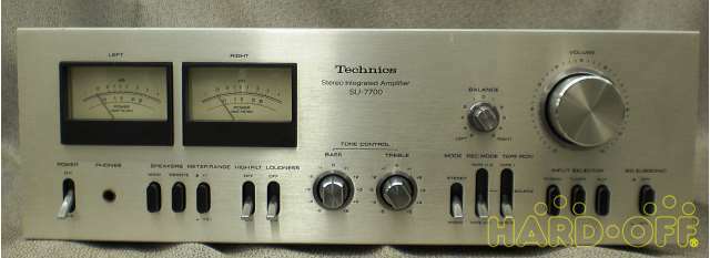 TECHNICS SU-7700 Integrated Amplifier (Transistor) 9290354 Japan