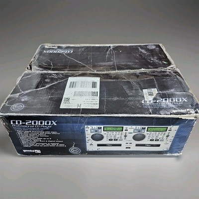 Vtg Gemini CD 2000X Professional Dual CD Player 2 Loops 6 Cue