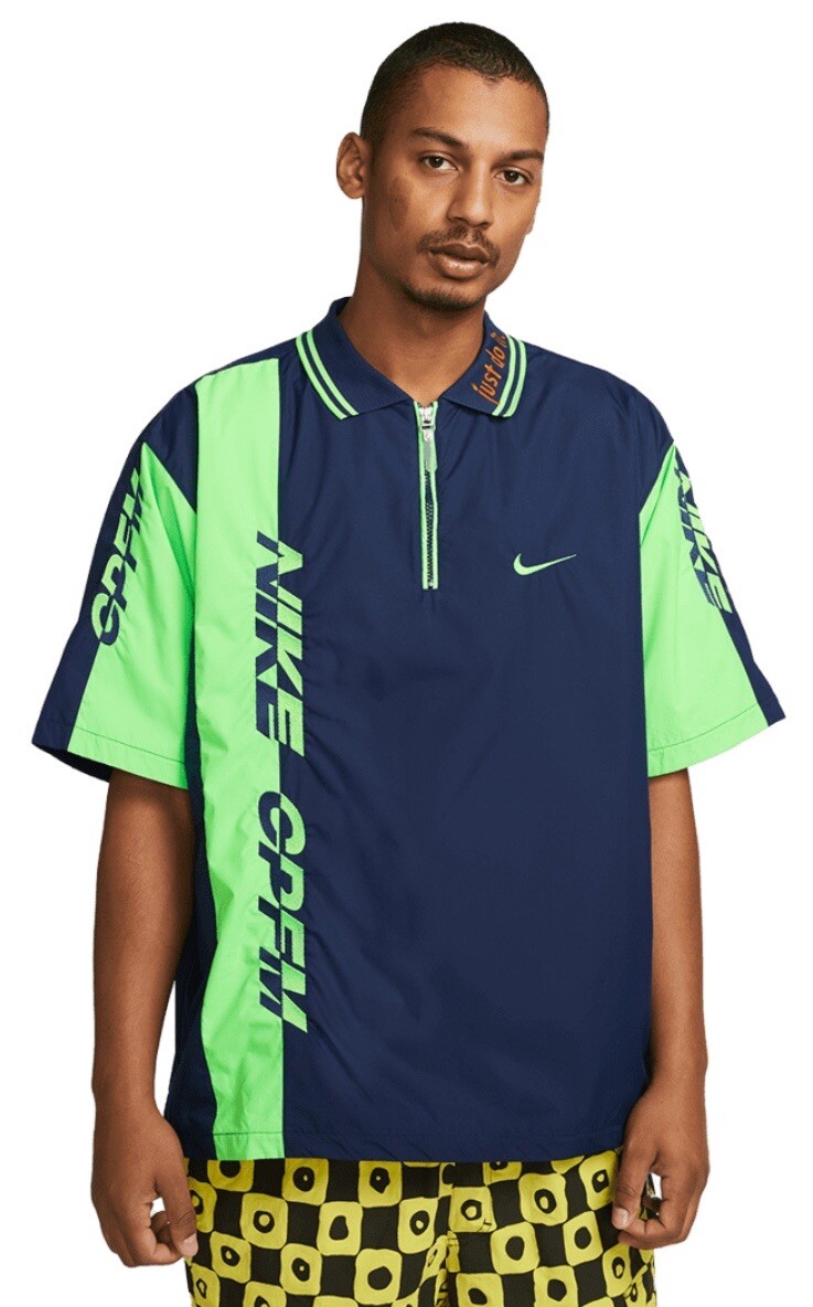 Nike X Cactus Plant Flea Market CPFM Polo Zip Shirt (DM4959-410
