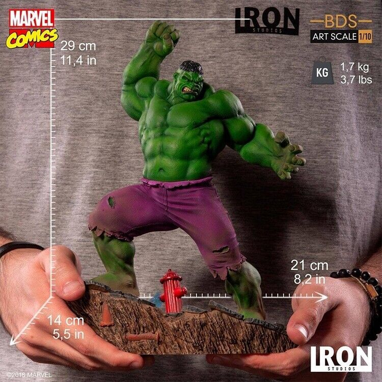Iron Studios MARCAS16919-10 Marvels Hulk Statue 1/10 Model