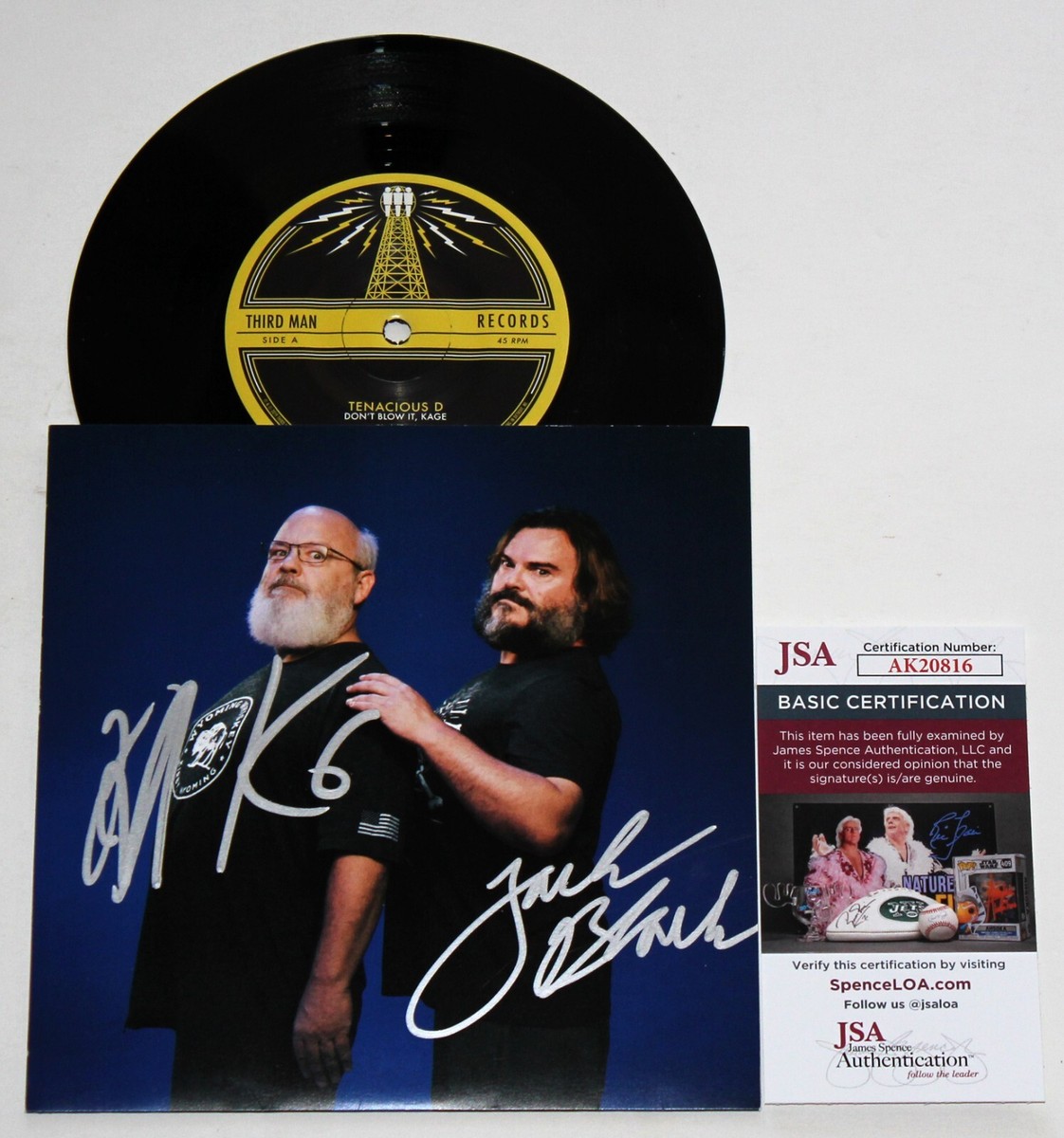 TENACIOUS D SIGNED DONT BLOW IT KAGE 7