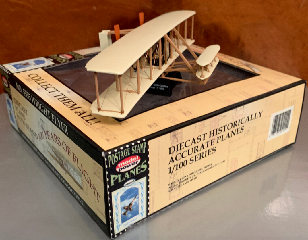 Wright Flyer. 1903 Kitty Hawk, NC. Die Cast Metal. 1:72 scale. New