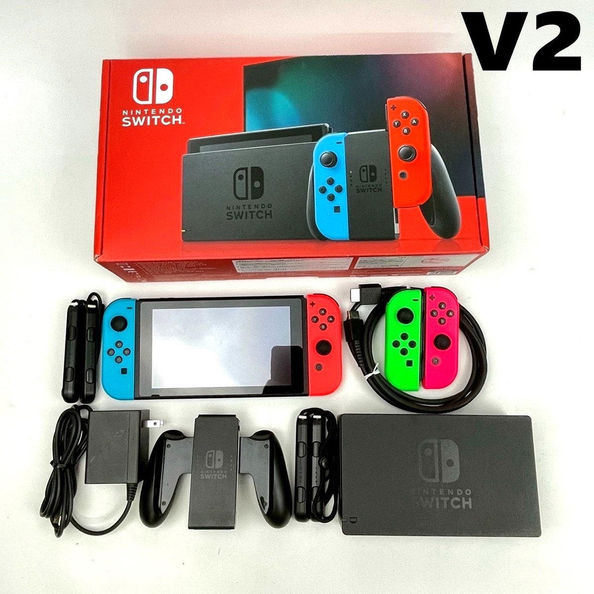 Nintendo Switch HAC-001(-01) Console All Accessories Selectable