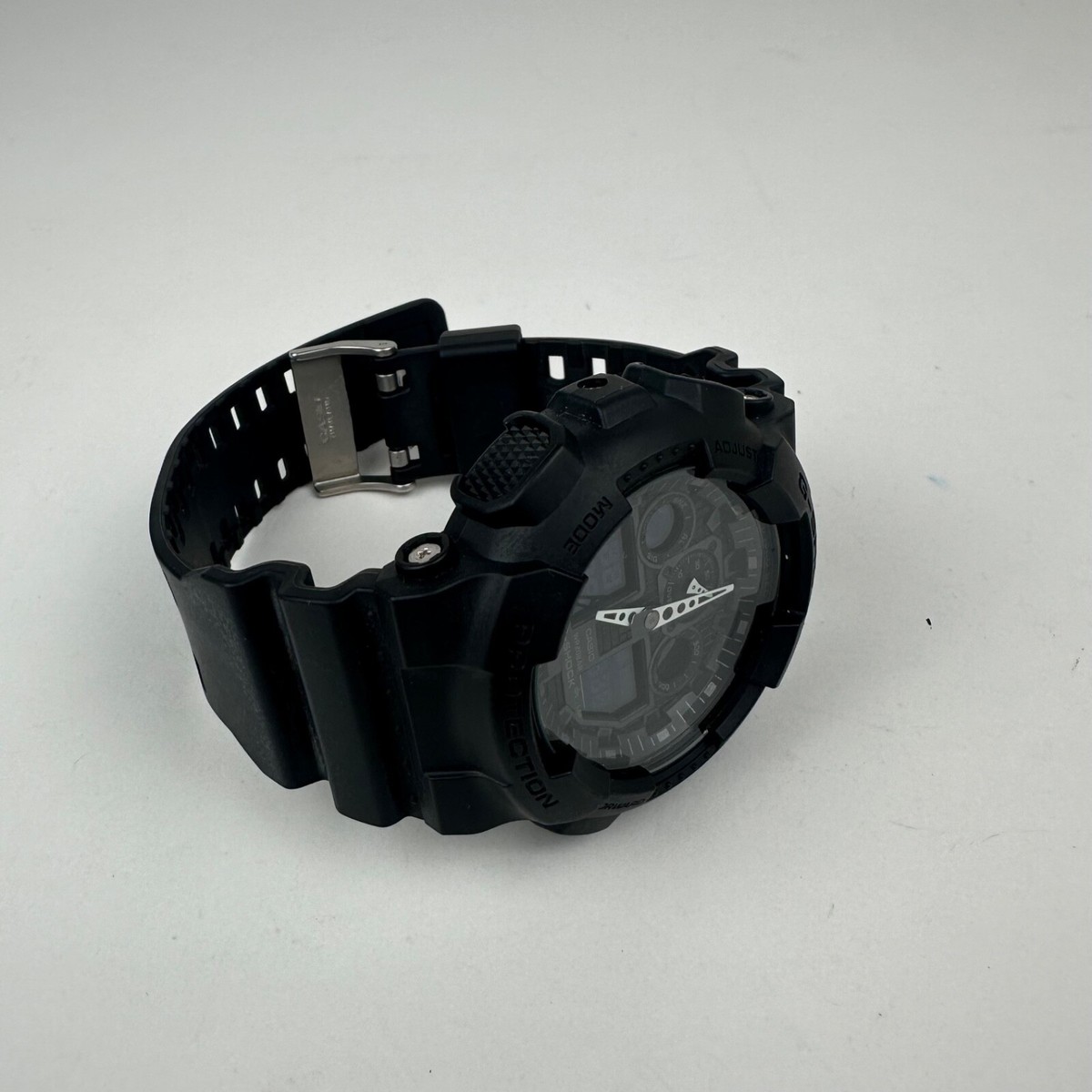 Casio G Shock WR20BAR Wristwatch GA-100 Black Watch Tested