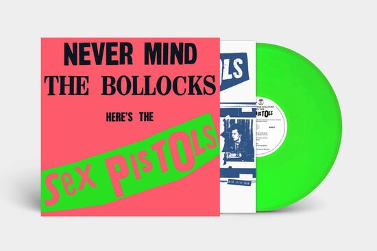 SEX PISTOLS Never Mind The Bollocks LIMITED EDITION NEON-GREEN