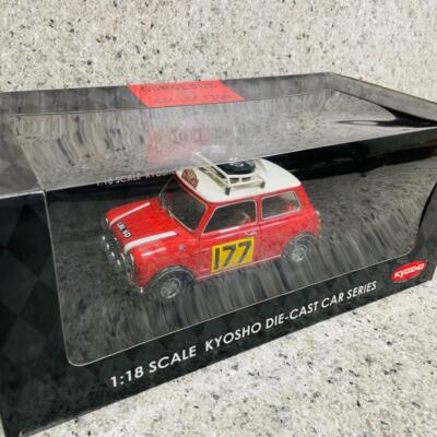 1/18 Kyosho Morris Mini Cooper Rally Winner Car 177 | eBay
