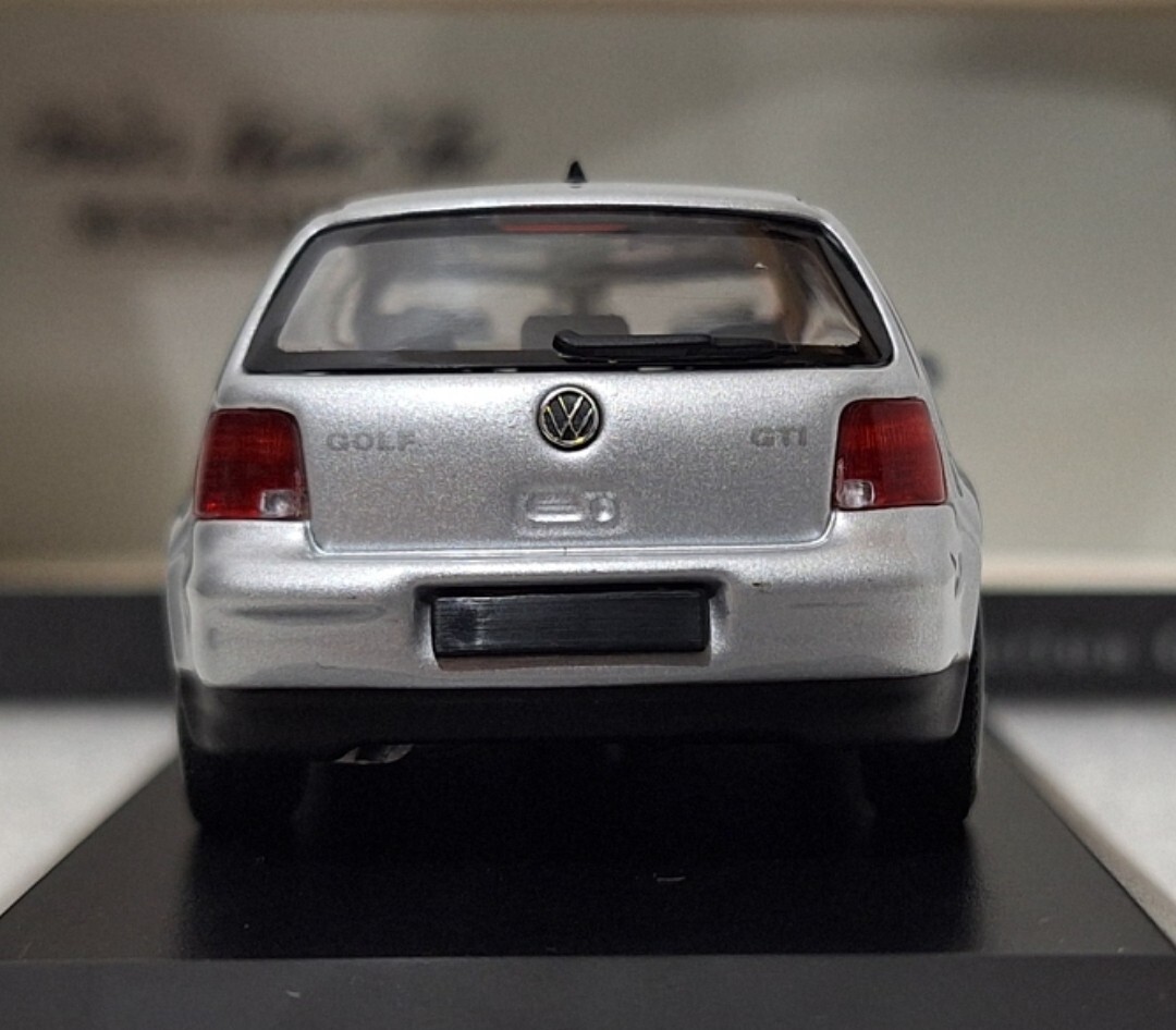 VW Volkswagen Golf 4 IV GTI 1997 Silver 1:43 Minichamps EXTREMELY