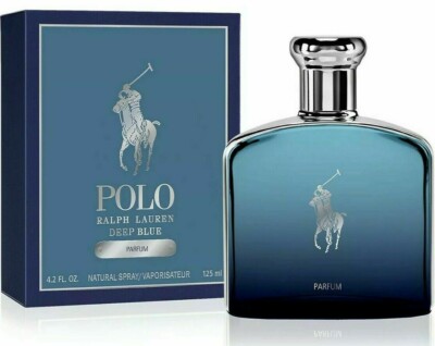 RALPH LAUREN POLO DEEP BLUE PARFUM SPRAY FOR MEN 4.2 Oz / 125 ml