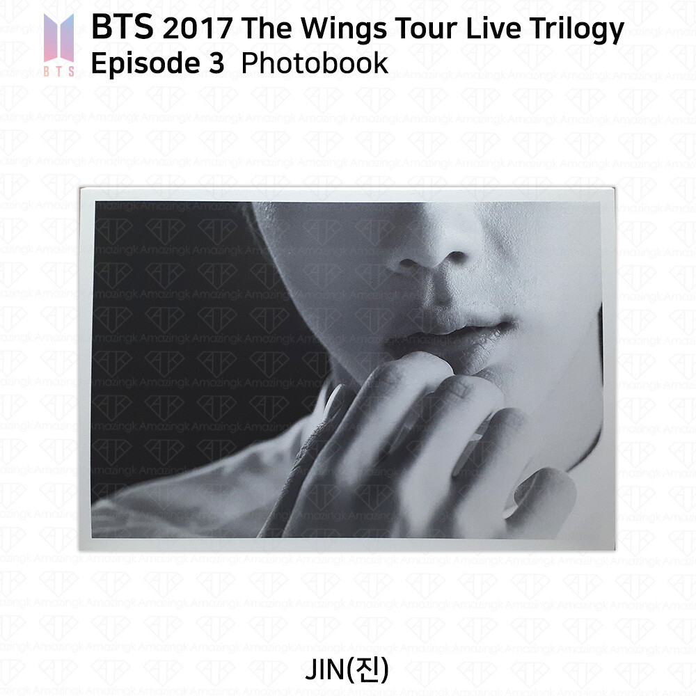 BTS 2017 The Wings Tour Live Trilogy Episode 3 Photobook Face