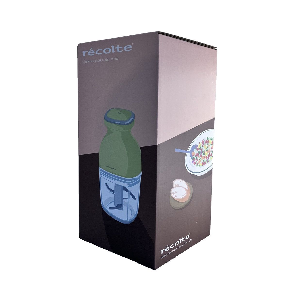 Recolte RCP-7 Cordless Food Processor 2025 Limited Green Ice Crush