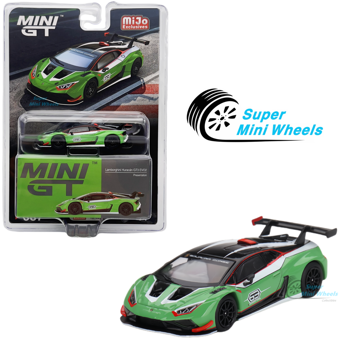 Mini GT 1:64 Lamborghini Huracán GT3 EVO2 Presentation #687 | eBay