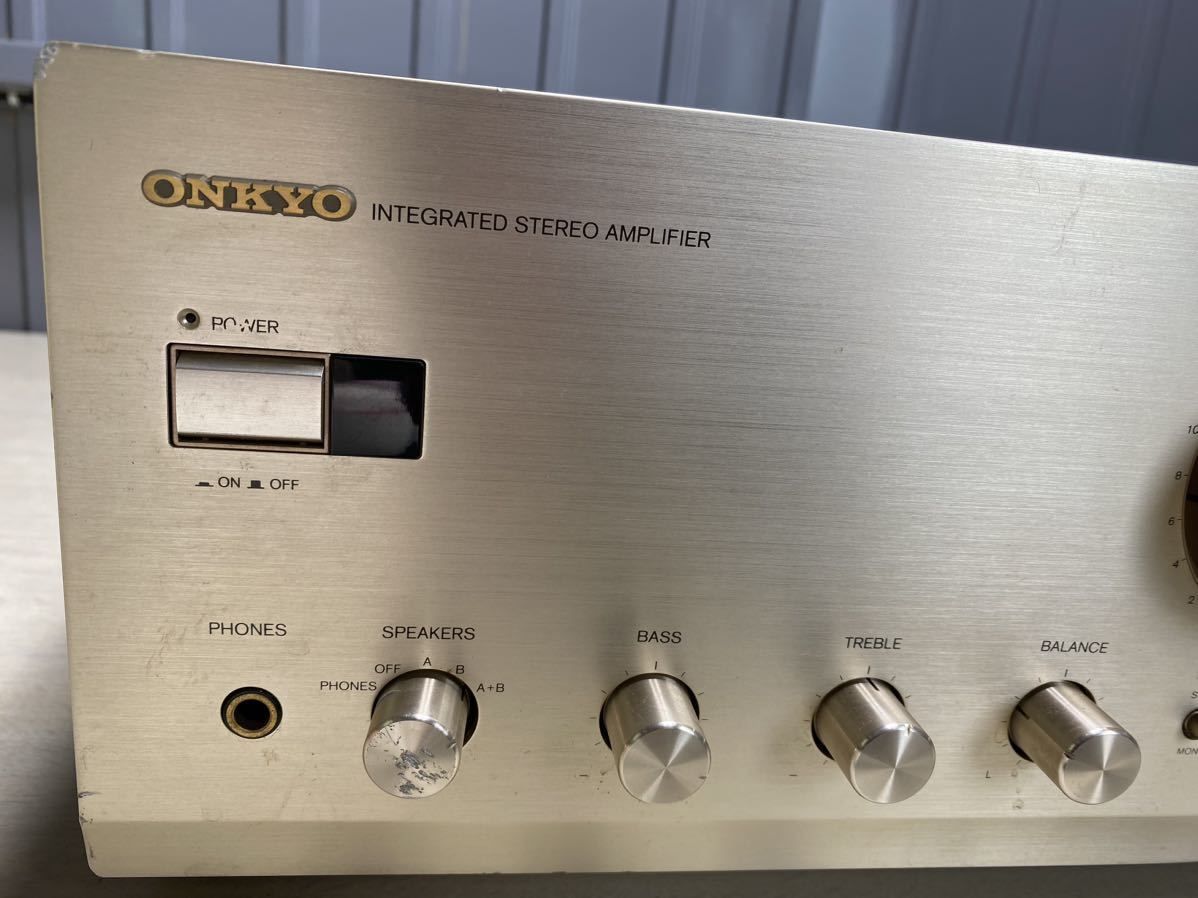 ONKYO INTEGRA A-925 Premain Amplifier Silver 1998 release main